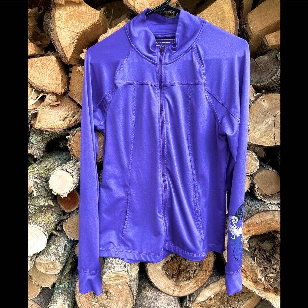 Tek Gear Ladies Workout Zippered Jacket/Shirt